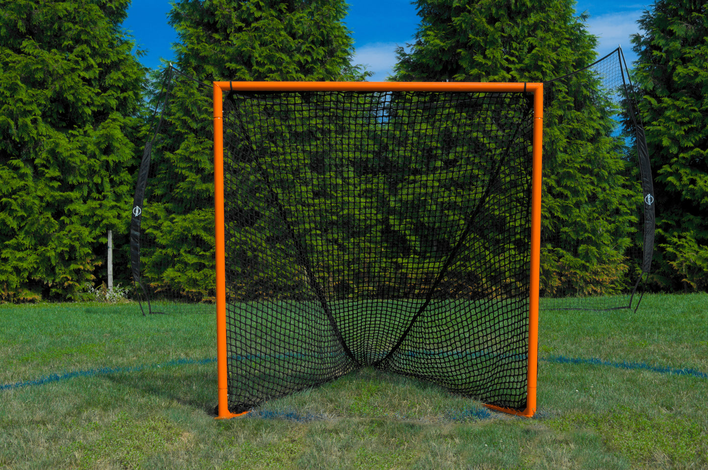 Collegiate Goal Featuring 4" Flat Base with 7mm Net