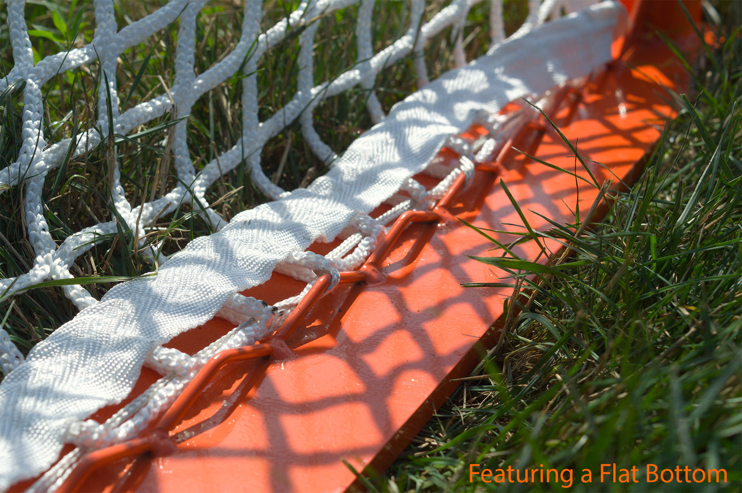 Collegiate Goal Featuring  4" Flat Base with 7mm Net